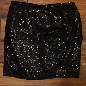 Sequin Skirt